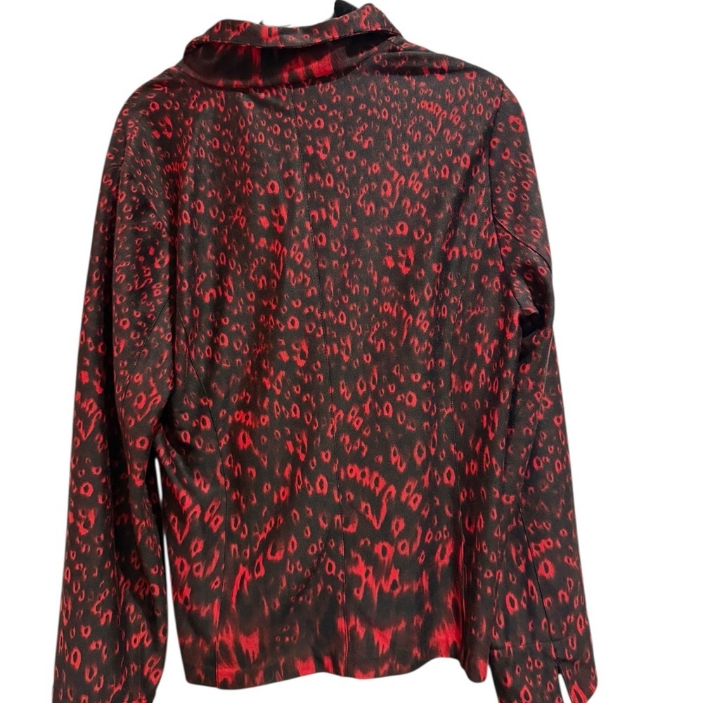 Stylish Red and Black Women's Jacket - Picture 7 of 7